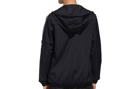 adidas neo Sports Loose Hooded Jacket Black FP7394
