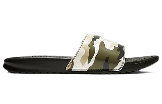 Nike Benassi Jdi Print Military Green Unisex Slippers 'Sequoia' 631261-301