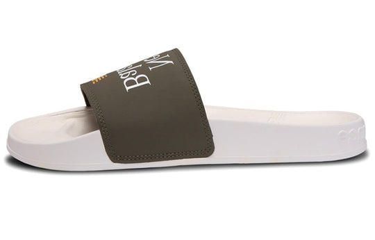 New Balance 200 Slide Casual Shoe Unisex Khaki White SMF200UK
