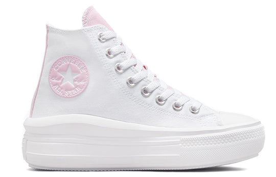 (WMNS) Converse Chuck Taylor All Star Move High 'Hybrid Floral - White Pink Foam' 571577C