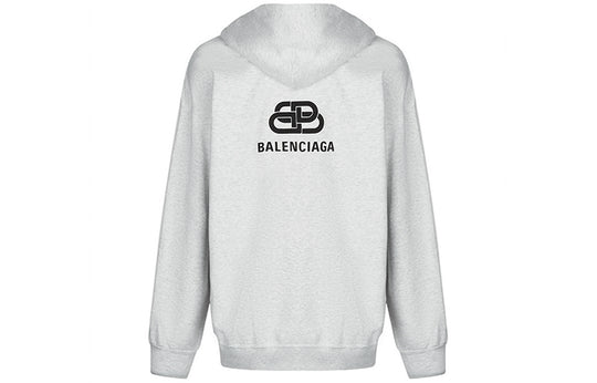 Balenciaga BB Logo Printing Unisex light grey 583216TFV612569