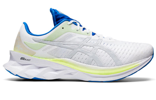 Asics Novablast 'White Glacier Grey' 1011A681-100 Marathon Running Shoes/Sneakers  -  KICKS CREW