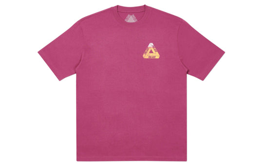 PALACE Tri-Lager Tee Triangle Logo Printing Short Sleeve Unisex Red PAL-FW20-322