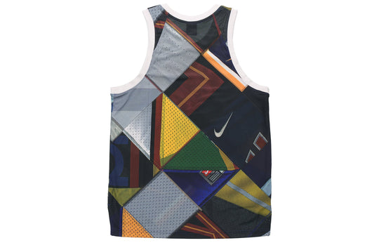 Nike KD HYPER ELITE Durant Basketball Sports Top Men Multi-Colorblock AT3188-495