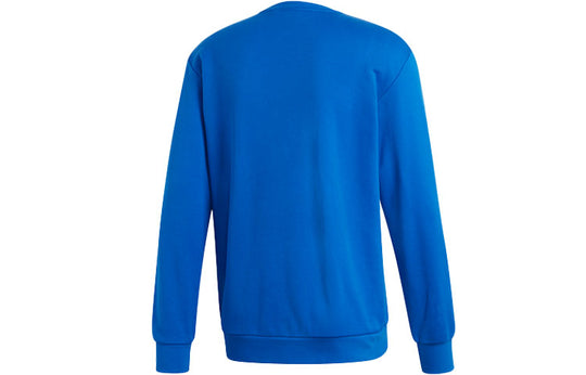 adidas originals Printed Scarf Crewneck Sweatshirt Blue ED7003