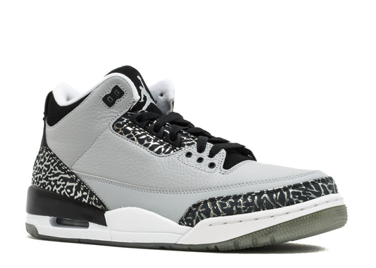 Air Jordan 3 Retro 'Wolf Grey' 136064-004 Retro Basketball Shoes  -  KICKS CREW