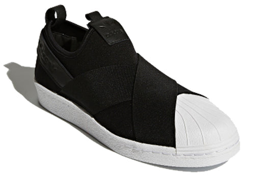 adidas Superstar Slip-On 'Core Black' BZ0112 - KICKS CREW
