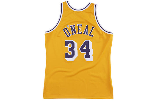 Mitchell & Ness NBA Authentic Shaquille ONeal Los Angeles Lakers 1996-97 Jersey AJY4AC18066-LALLTGD96SON