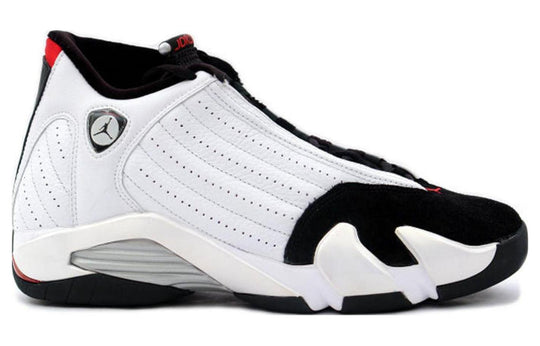 Air Jordan 14 OG 'Black Toe' 1998 136011-101 Retro Basketball Shoes  -  KICKS CREW