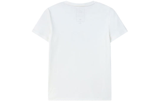 Women's FILA x 3.1phillip lim Crossover Casual Sports Breathable Round Neck Pullover Short Sleeve White T-Shirt F11W126113F-IV T-shirts - KICKSCREW