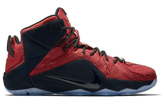 Nike LeBron 12 EXT 'Red Paisley' 748861-600