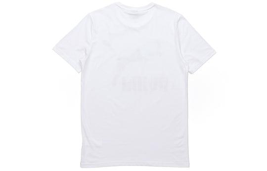 PUMA Logo Printing Short Sleeve White 579405-72