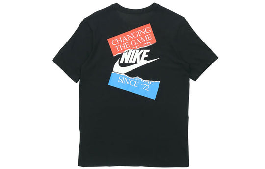 Nike Sportswear NSW Logo Round Neck Short Sleeve Black BV7512-010
