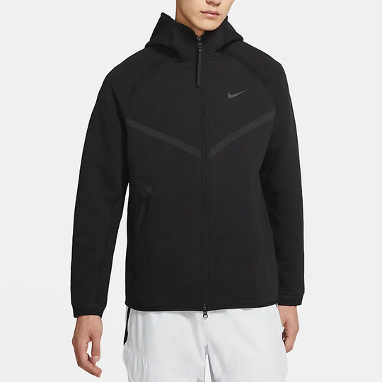 Nike Sportswear Tech Pack Windrunner Zipper Cardigan Hooded Jacket Bla ...