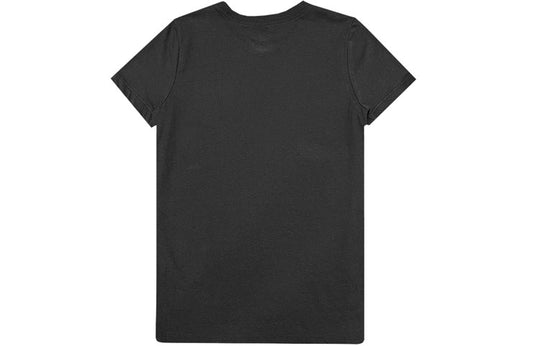 (WMNS) Nike Small logo Short Sleeve 'Black' DC0575-010