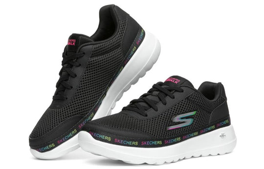 (WMNS) Skechers Go Walk Joy Running Shoes Black 124088-BKMT