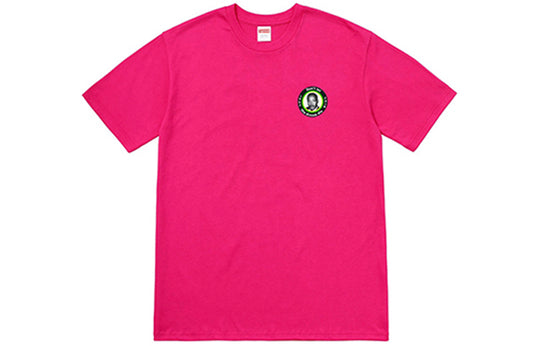 Supreme SS18 MLK Dream Tee Hot Pink Martin Luther Gold Short Sleeve Unisex T-Shirt SUP-SS18-357 T-shirts - KICKSCREW