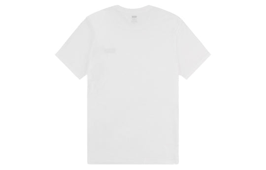 Men's Levis Round Neck Pure Cotton Short Sleeve 2 Gray White Two Color 79681-0001