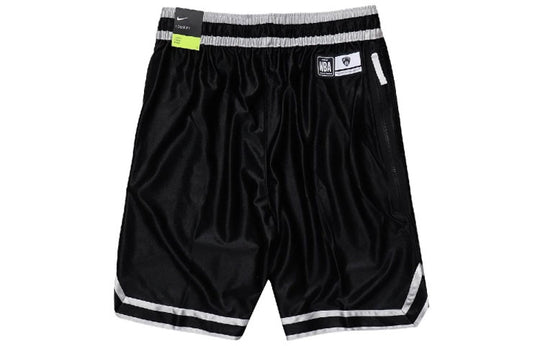 Nike NBA Courtside Brooklyn Nets Casual Sports Basketball Breathable Shorts Black DD2931-010