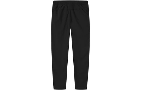 (WMNS) FILA Thin and light Woven Straight Casual Long Pants Black F11W128610F-BK