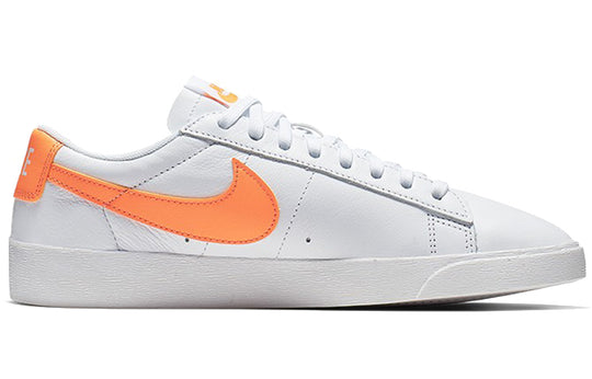 (WMNS) Nike Blazer Low LE 'White Fuel Orange' AV9370-103