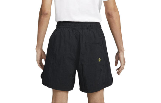 Men's Nike Daisy Earth Printing Woven Shorts Black DM5058-010
