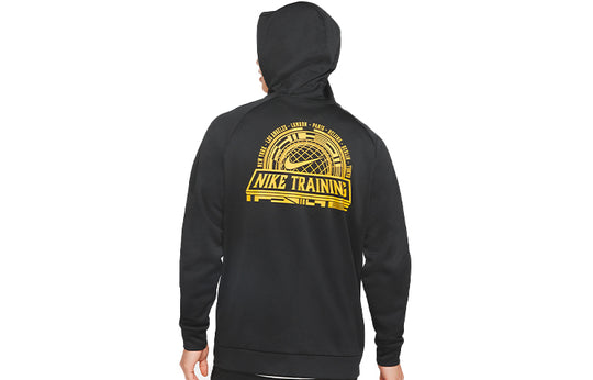 Nike Therma Full-length zipper Cardigan Training hoodie Black CV7734-010