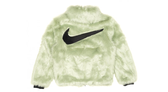 Nike x Ambush Faux-Fur Nrg Ca Jacket Crossover fur Couple Style Green AQ9225-390