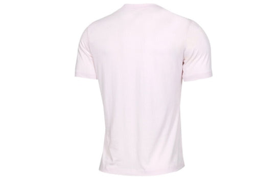 Men's Nike just do it US Edition Sports Short Sleeve Pink BQ0169-641 T-shirts - KICKSCREW