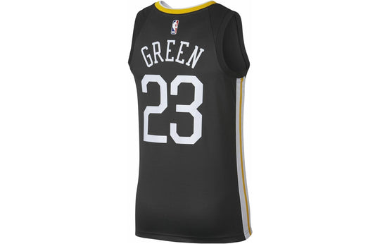 Men's Nike Draymond Green Black Golden State Warriors Authentic
