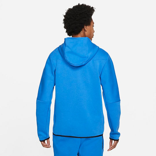 Nike Sportswear Tech Fleece Full-Zip Hoodie 'Signal Blue' CU4489-403