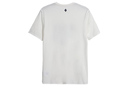 Nike x Pigalle Crossover Air Tee Casual Sports Round Neck Short Sleeve Breathable White 886681-133