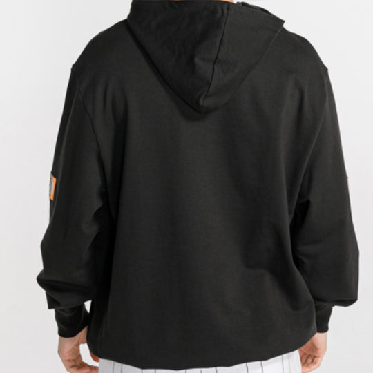 Men's PUMA Creative Pattern Casual Sports hooded Long Sleeves Black 579519-01
