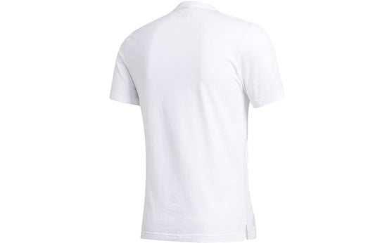 adidas Printed Crew Neck Short Sleeve Men's White FT2753