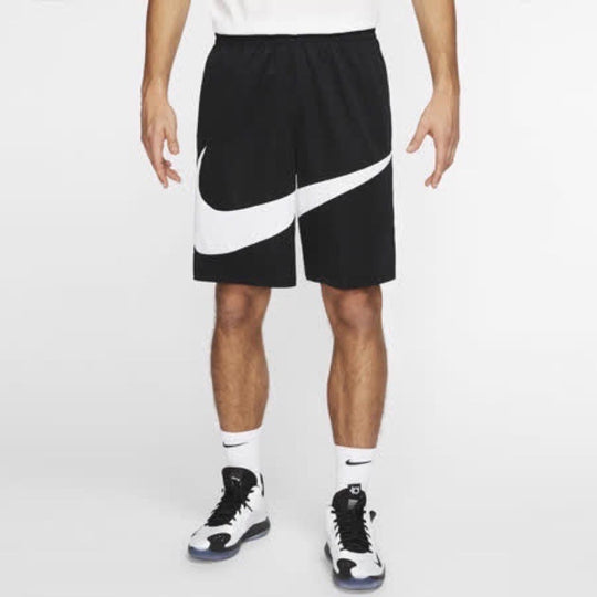 Nike Large Logo Printing Basketball Sports Shorts Black BV9386-011 ...