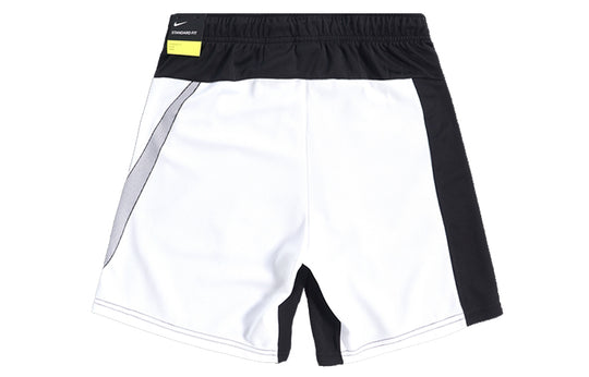 Nike Swoosh Basketball Sports Shorts Men White/Black CJ6690-010