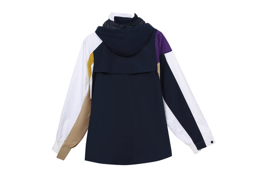 (WMNS) Nike x Sacai Double-Zip Jacket 'Obsidian/Court Purple' CD6297-451