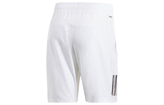 adidas Club 3STR Short Tennis Sports Breathable Shorts Asia Edition White DP0302
