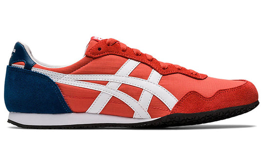 Onitsuka Tiger Unisex Serrano Sports Shoes Red/Blue 1183A237-600 ...