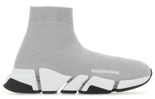 (WMNS) Balenciaga Speed 2.0 Sneaker 'Silver' 636833W2DE18191