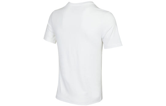 Men's Air Jordan Shoes Photo Printing Sports Short Sleeve White T-Shirt DA9895-100