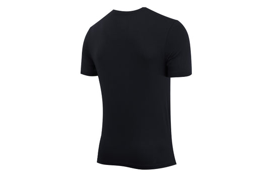 Air Jordan Flying Man Dunk Printing Short Sleeve Black T-Shirt CZ2330-010