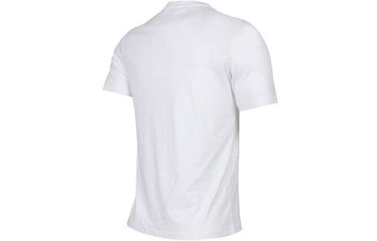 adidas Harden Mvp Tee Printing Sports Round Neck Basketball Short Sleeve White FR9623