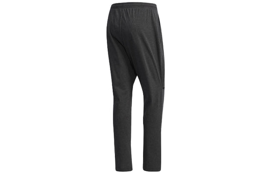 adidas Casual Running Sports Knit Long Pants Gray CV6252