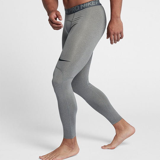 Nike Pro Quick Dry Training Running Sports Tight gym pants Gray CJ5121 ...