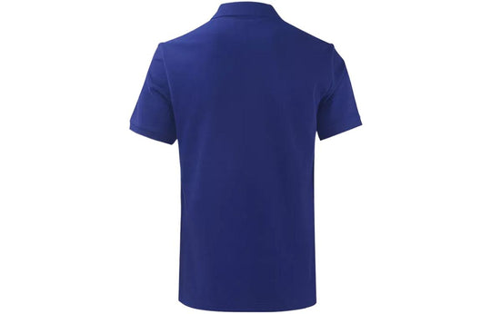 Men's Burberry Short Sleeve Polo Shirt Purple Blue 80271121