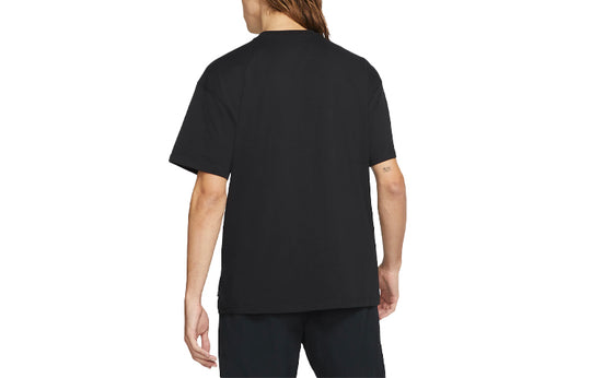 Nike SB Skateboard Round Neck Pullover Short Sleeve Black DD1307-010