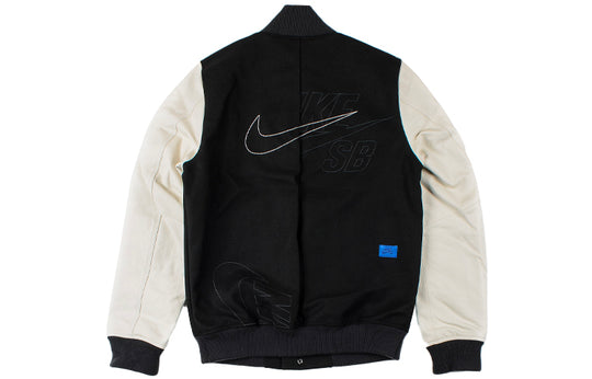 Nike x Soulland Destroyer Jacket Crossover Casual Sports Alphabet Pattern Zipper Black AA8722-011 Baseball Jersey/Uniform - KICKSCREW