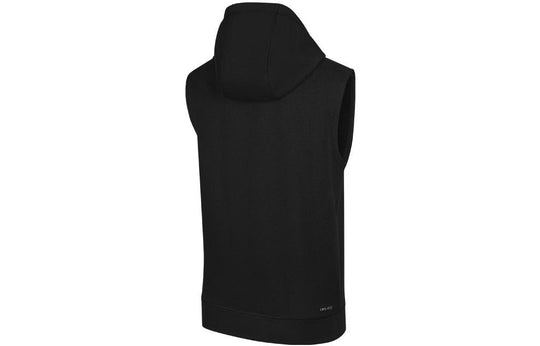 Air Jordan Dri-FIT Sport Sleeveless Breathable Solid Color Pullover hooded Vest Black DM2822-010