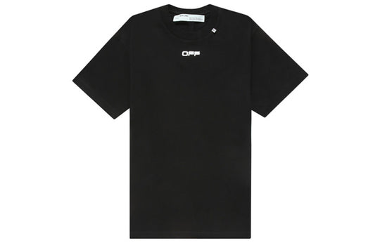Off-White Caravaggio Arrow T-Shirt 'Black' OMAA038S201850041088